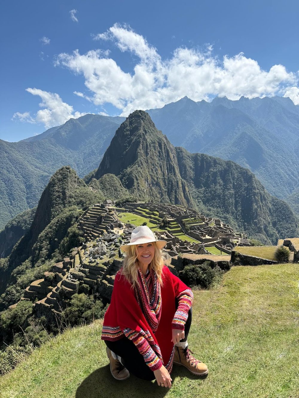 Heather at Machu Picchu, Peru